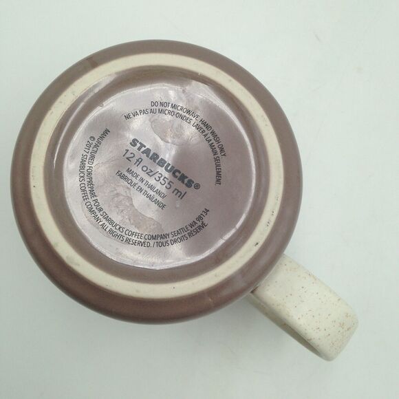 Starbucks Speak Your Kind Coffee Mug Cup 12 oz Gold Letters 2017 - Picture 6 of 8